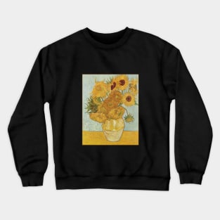 Vincent's Sunflowers for Amy Crewneck Sweatshirt